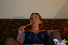 BBW fucking lollipop